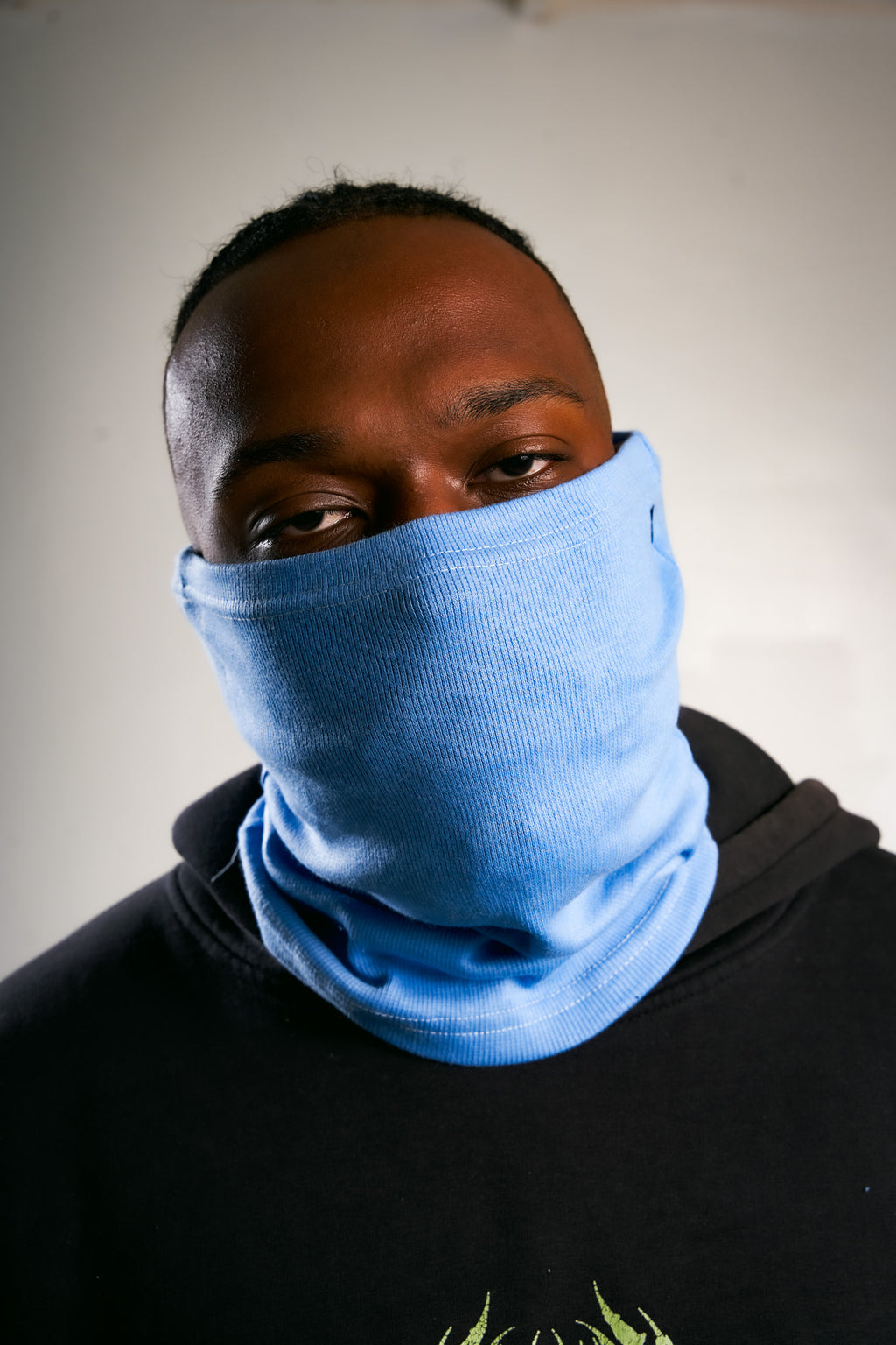 baby blue ski mask